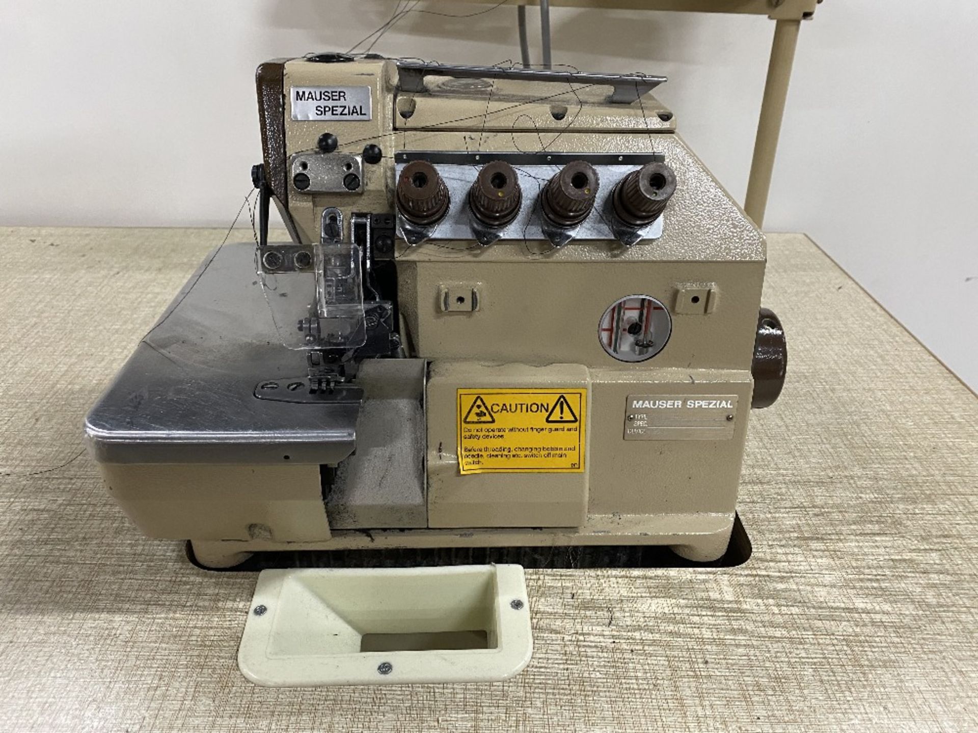 Mauser 2016-440 Spezial Sewing Machine w/ Stand & Table Top - Image 2 of 7