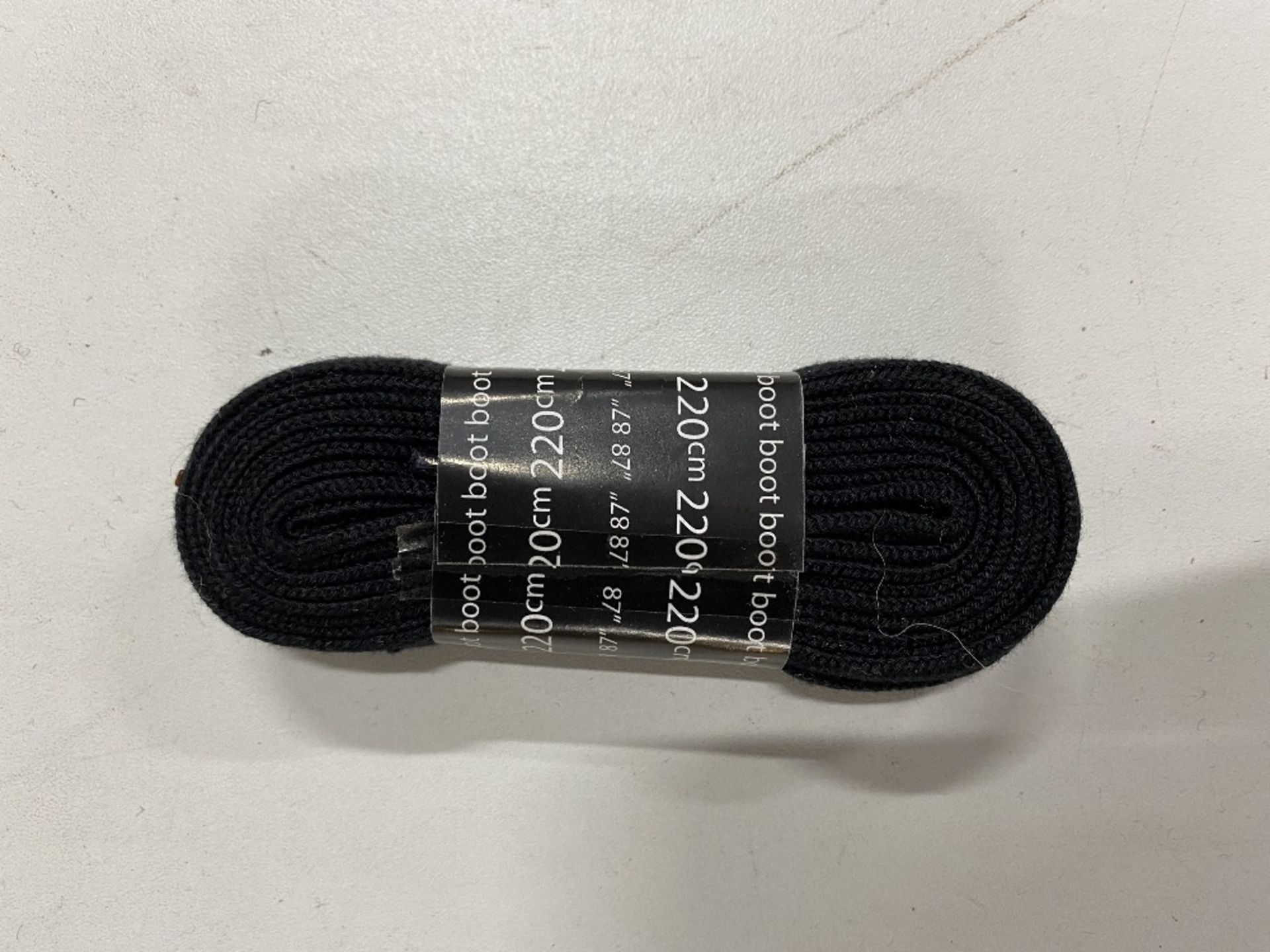 Mixed Lot Of Various Black Wide Rolls Of Elastic Band Rolls, Rolls Of Nova Trimming, Boot/Shoe Laces - Image 13 of 14