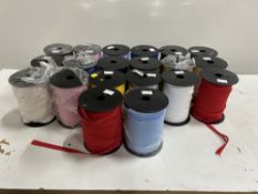 20 x Rolls of 200m French Quilt Binding | Various Colours