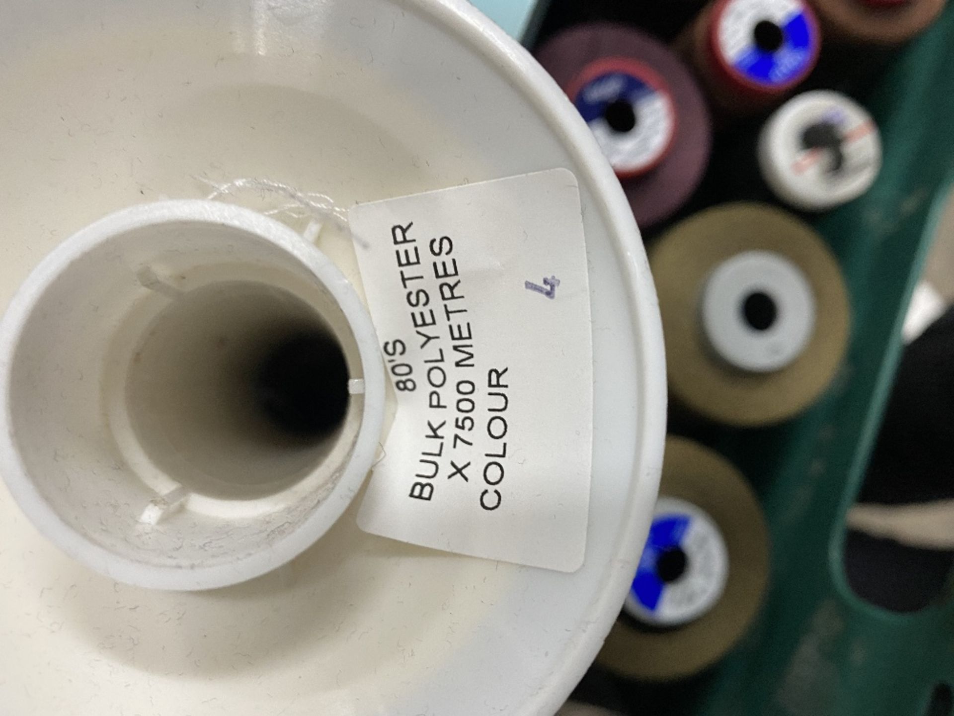 Approximately 225 x Various Colours & Sizes Of Polyester Sewing & Overlocking Thread - Image 25 of 28