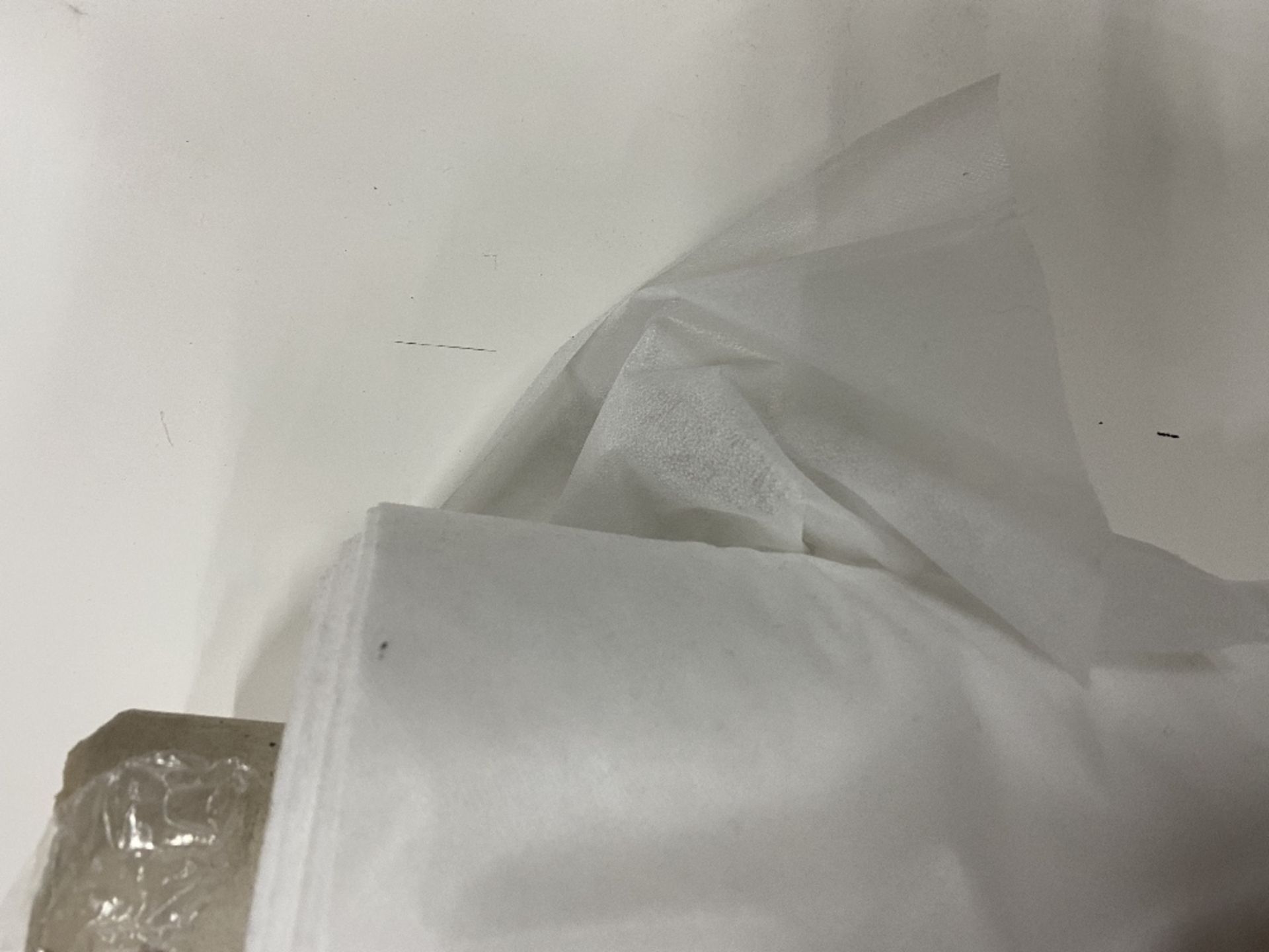 Roll Of White Thin Fabric Material | W: 95cm - Image 2 of 2