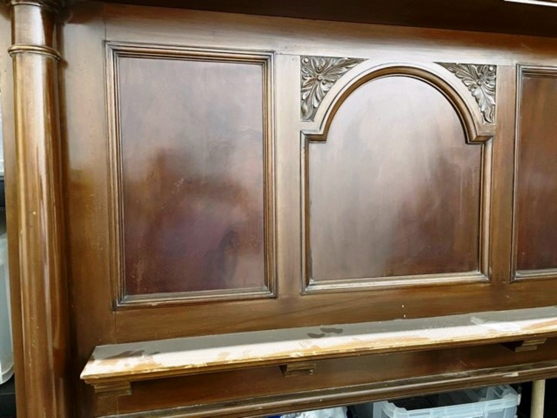 Vinatge Edwardian Wooden Fire Surround - NO VAT ON HAMMER - Image 2 of 4