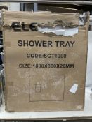 Elegant Shower Tray | SGT1080