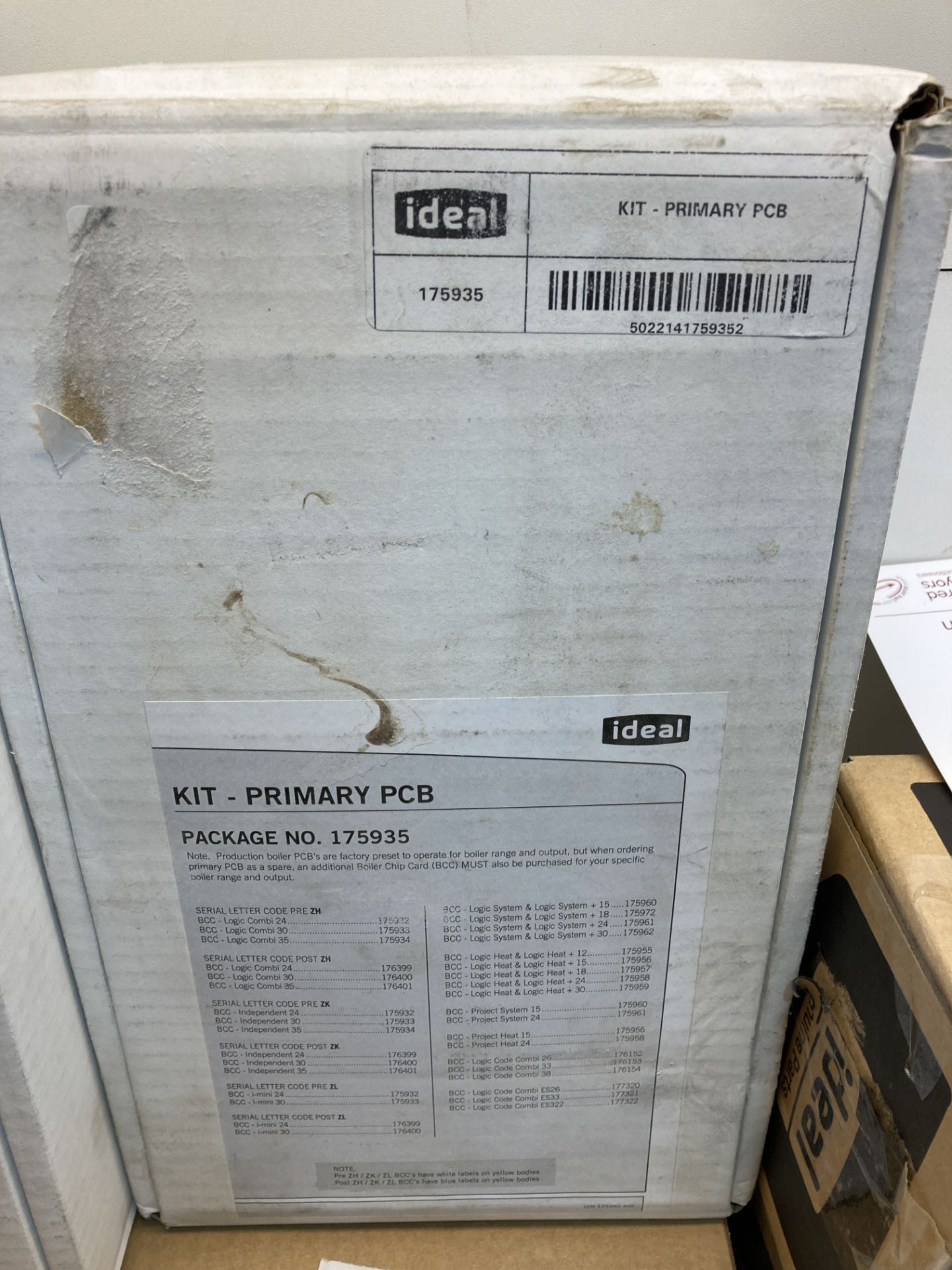 9 x Various IDEAL Spare/Replacement Parts As Per Description - Image 8 of 10