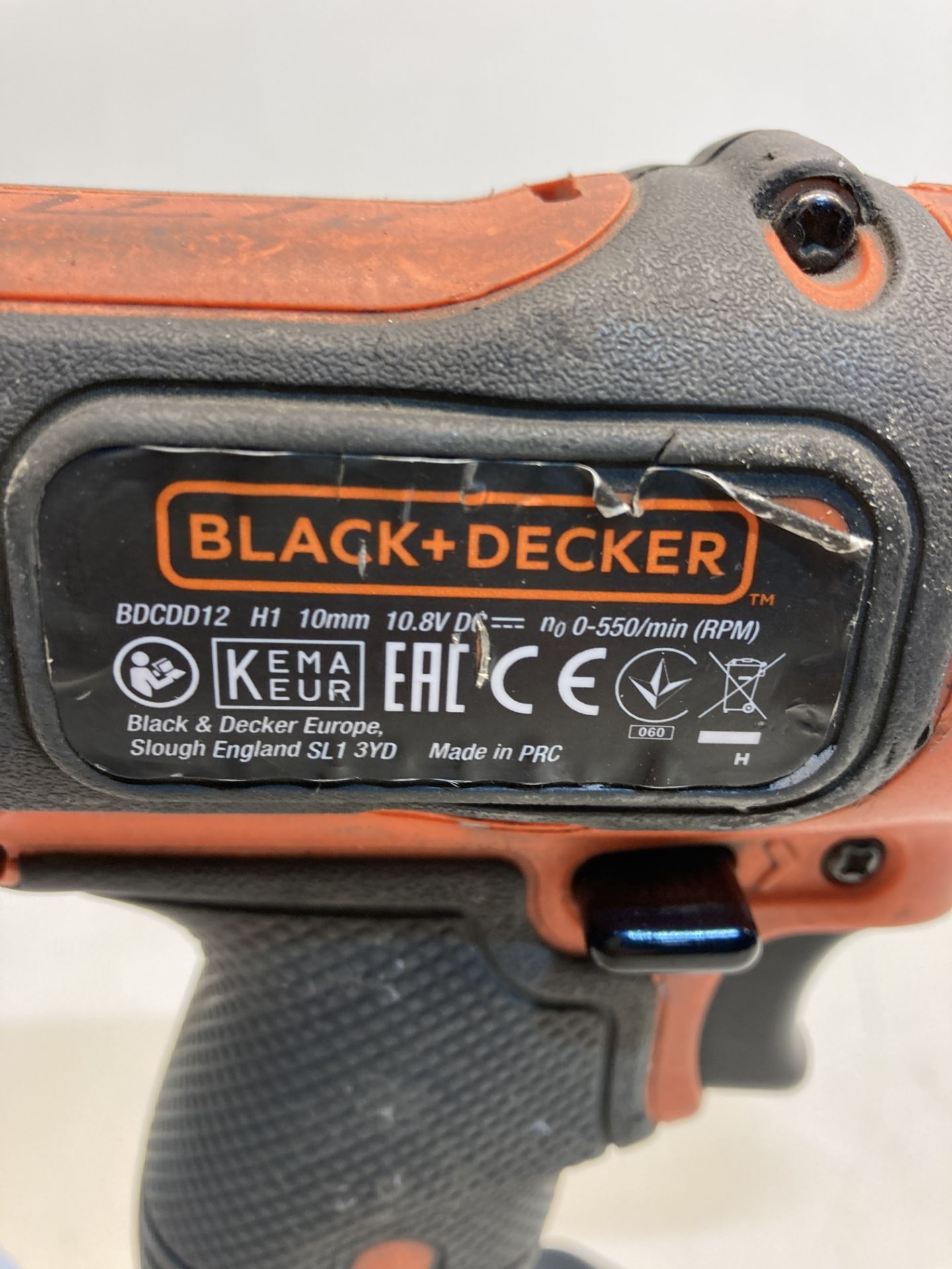 Black & Decker BDCDD12 Cordless Drill w/ Battery - Image 2 of 4