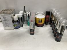 Various Cleaning/Maintenance Products As Listed