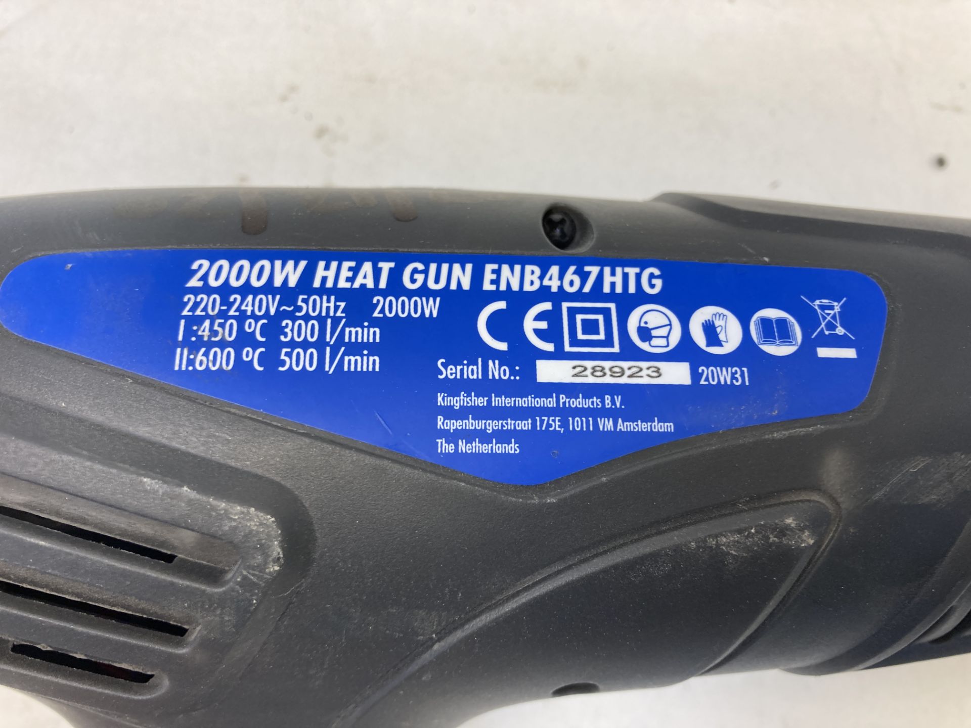 Energer 2000w Heat Gun - Image 4 of 5