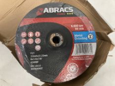 10 x Abracs Proflex F27 Metal Cutting Discs