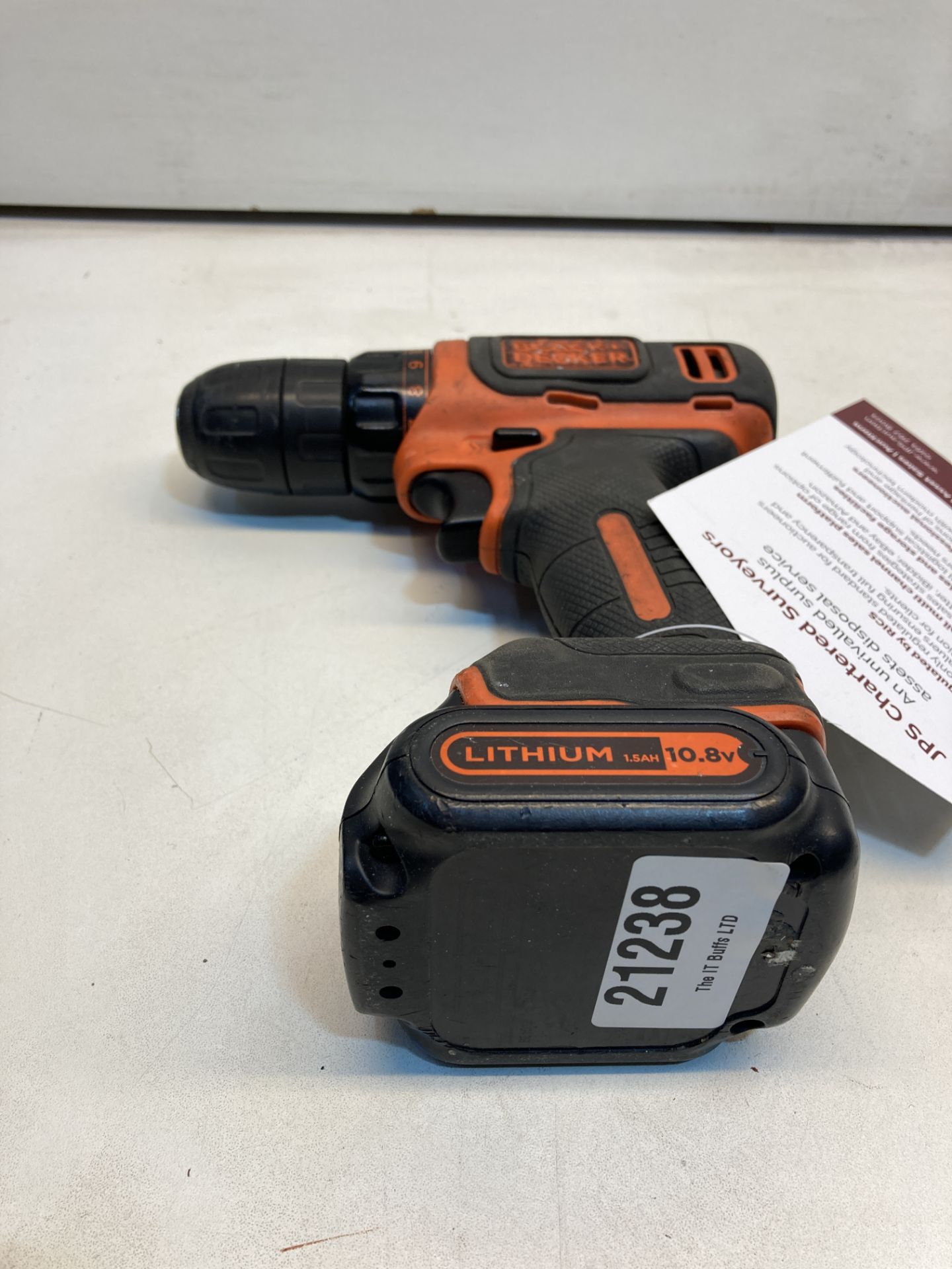 Black & Decker BDCDD12 Cordless Drill w/ Battery - Image 4 of 4