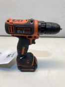 Black & Decker BDCDD12 Cordless Drill w/ Battery