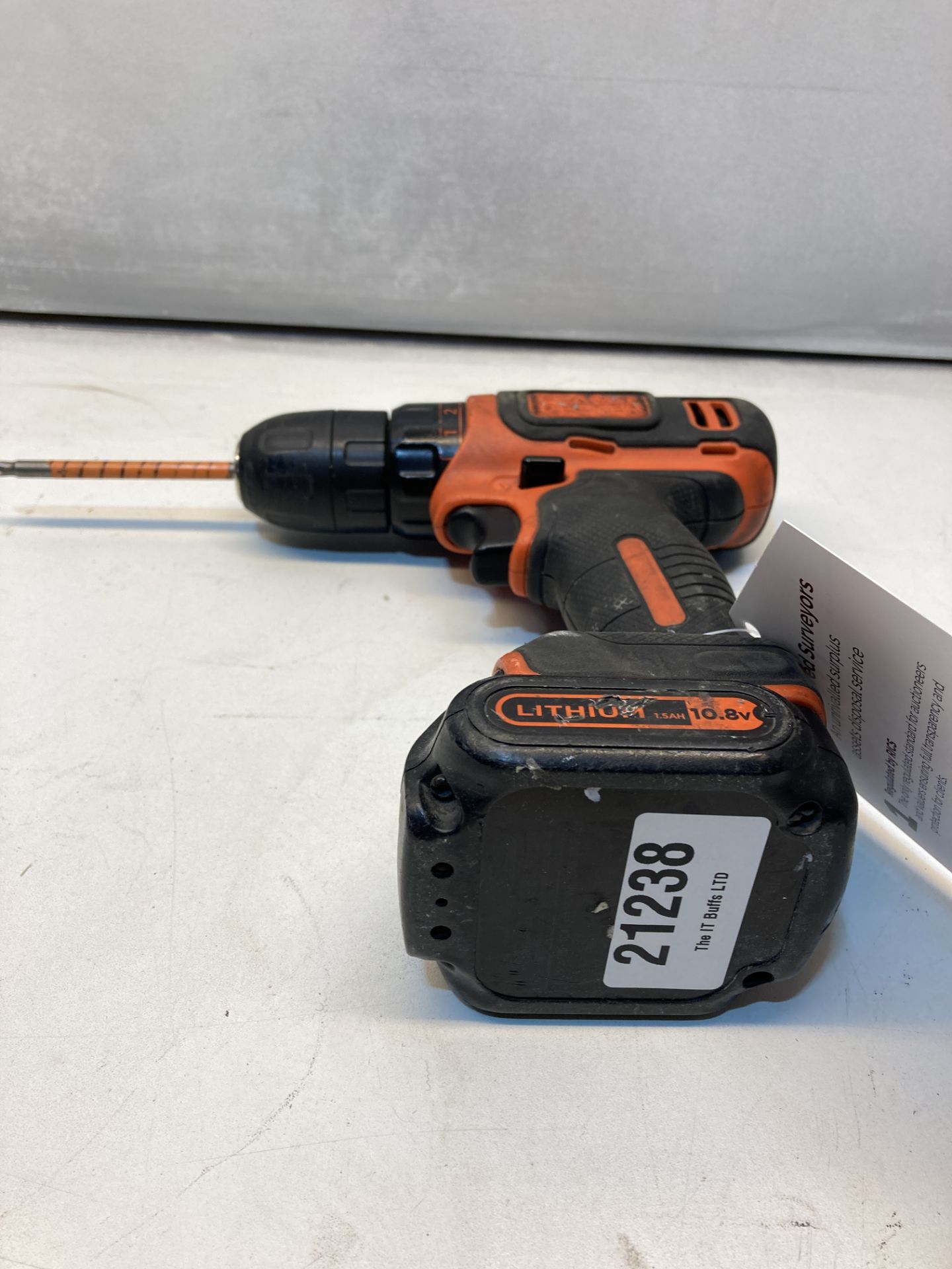 Black & Decker BDCDD12 Cordless Drill w/ Battery - Image 3 of 3