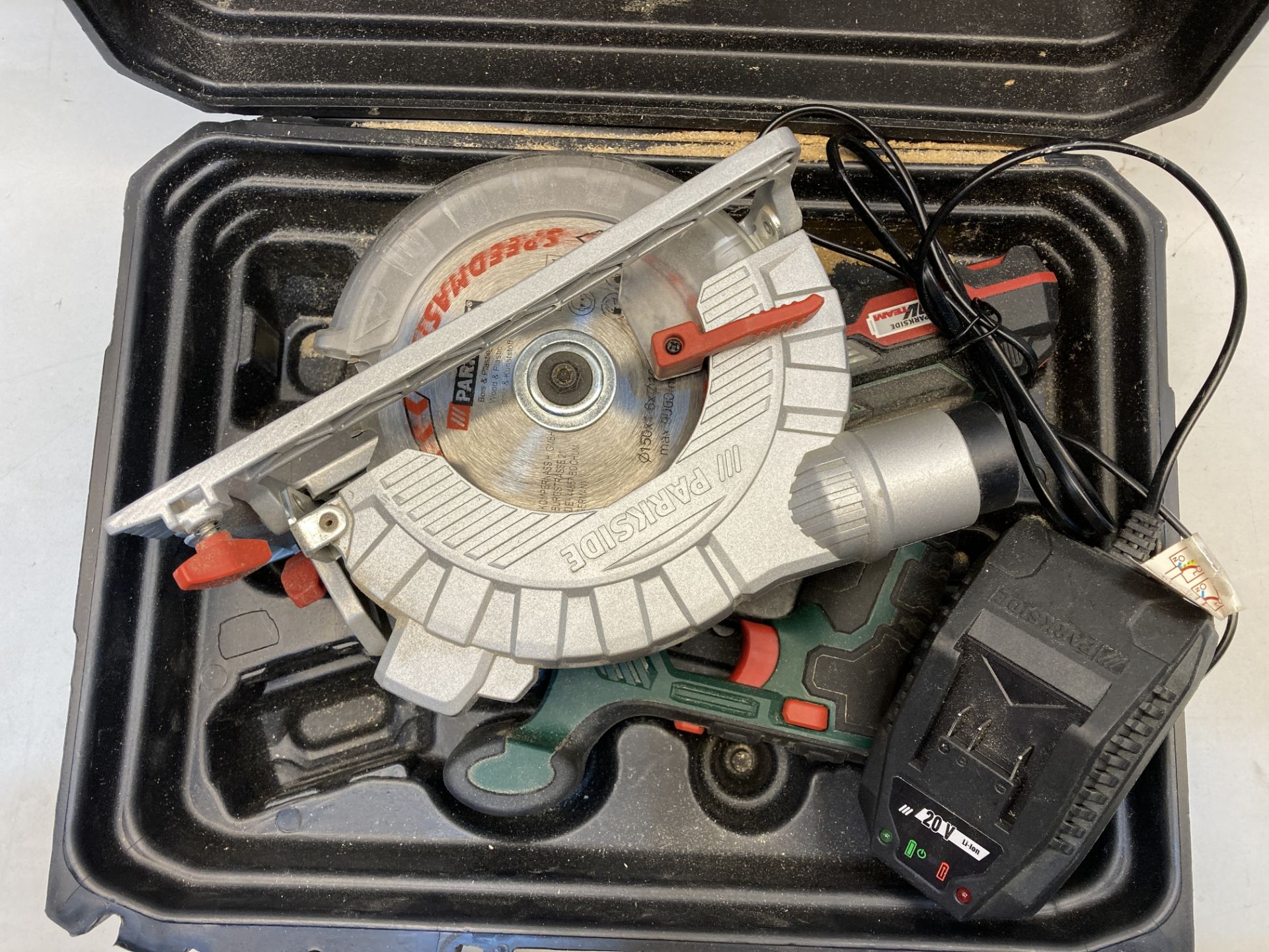 Parkside PHKSA Cordless Circular Saw w/ Battery & Charger - Image 2 of 9