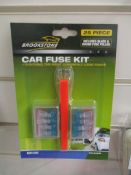 100 x Brand New Brookstone Car Fuse Sets