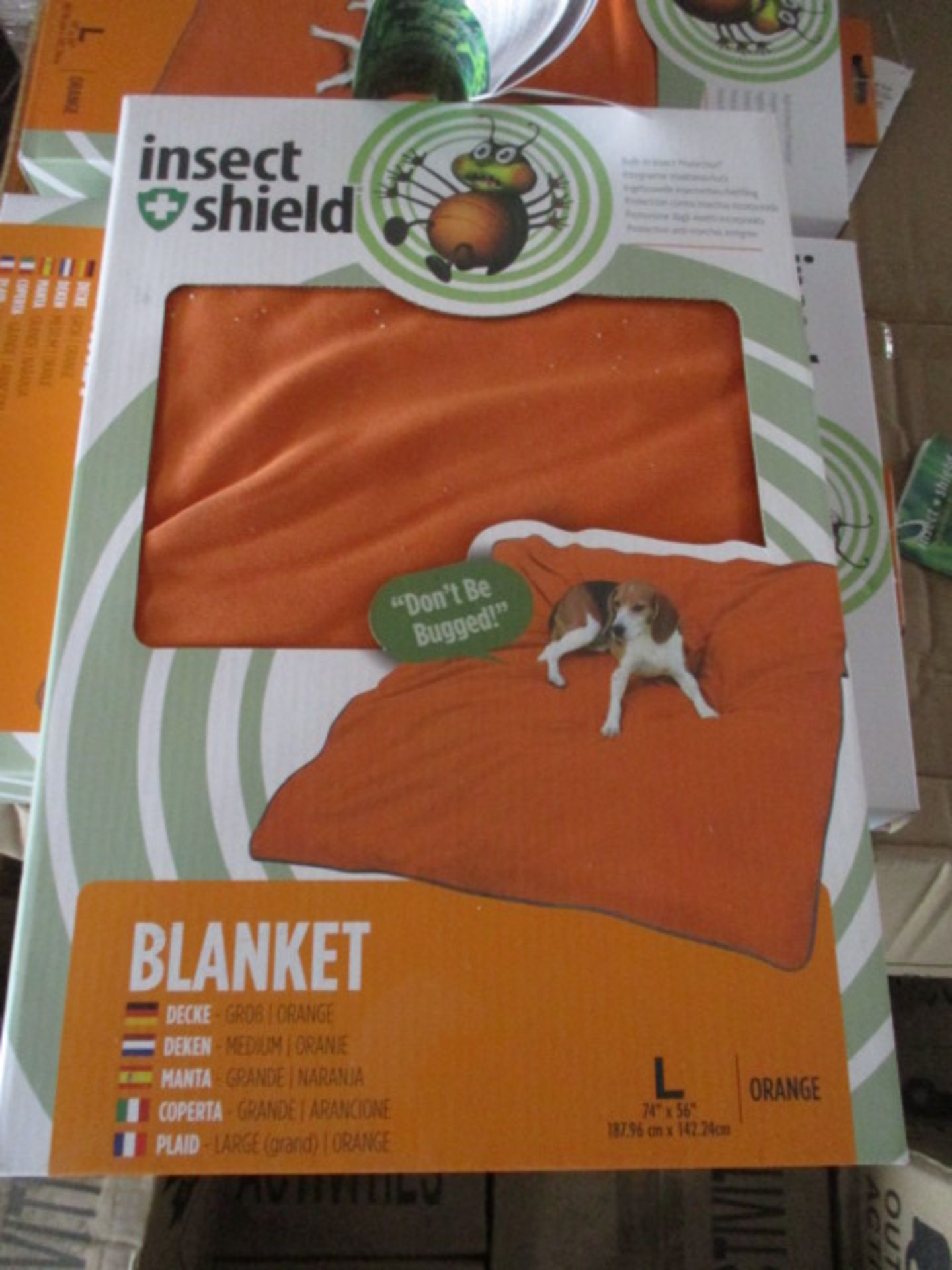 50 x Brand New Insecta Shield Dog Blankets