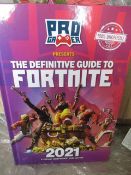 1000 x Brand New Fortnite Hard Cover 2021 Annual