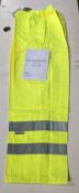 50 x Brand New High Vis Trousers | Size 2XL