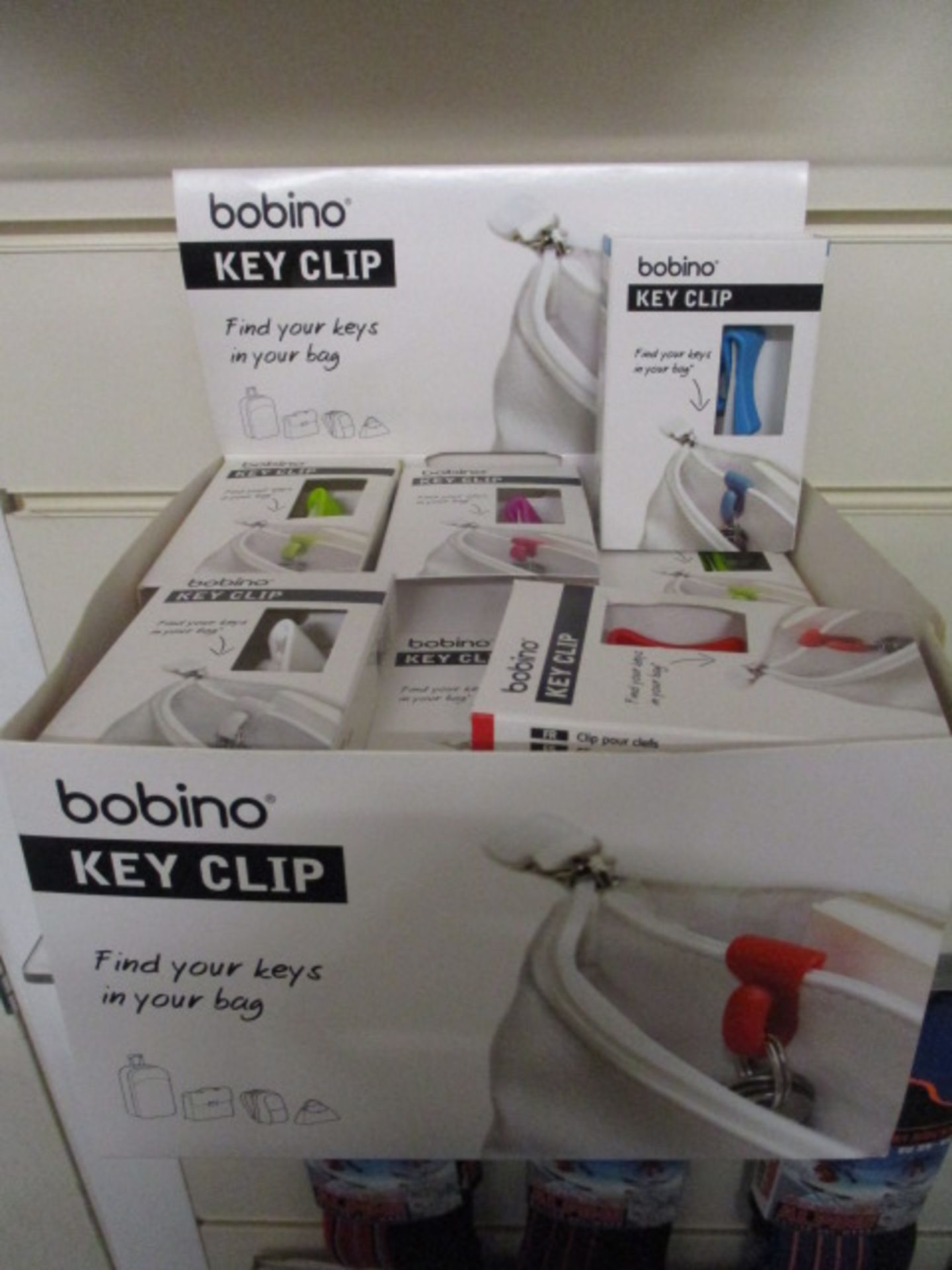 100 x Brand New Bobino Key Clips