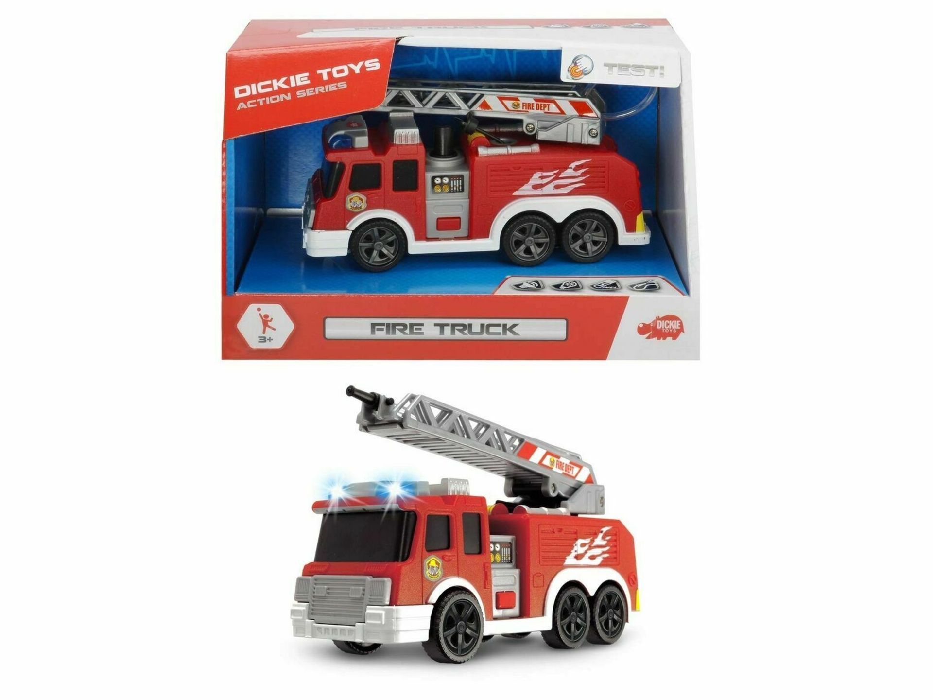 200 x Brand New Dickies Fire Engine Toy w/ Water Cannon - Image 2 of 7