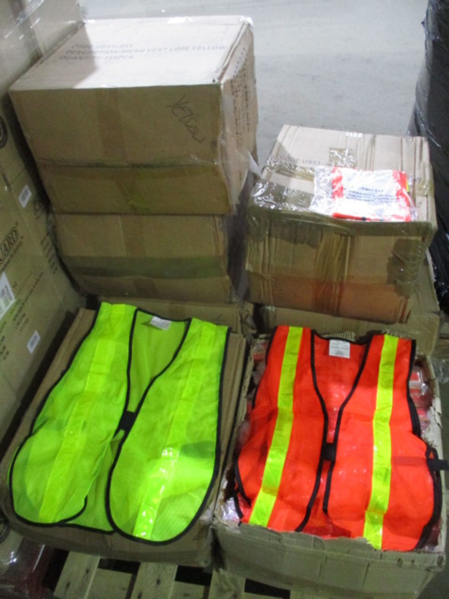 1008 x Brand New Universal Over Vest HiViz Wear | One Size