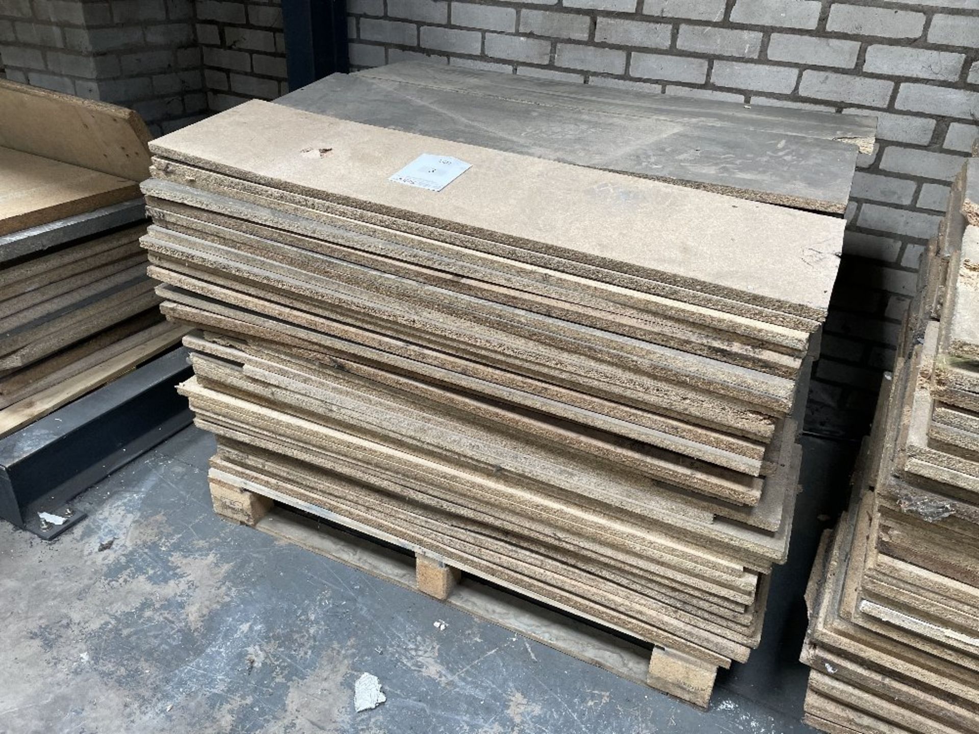 Approximately 90 x Multi-Purpose Chipboard Panels | 120cm x 30cm x 2cm