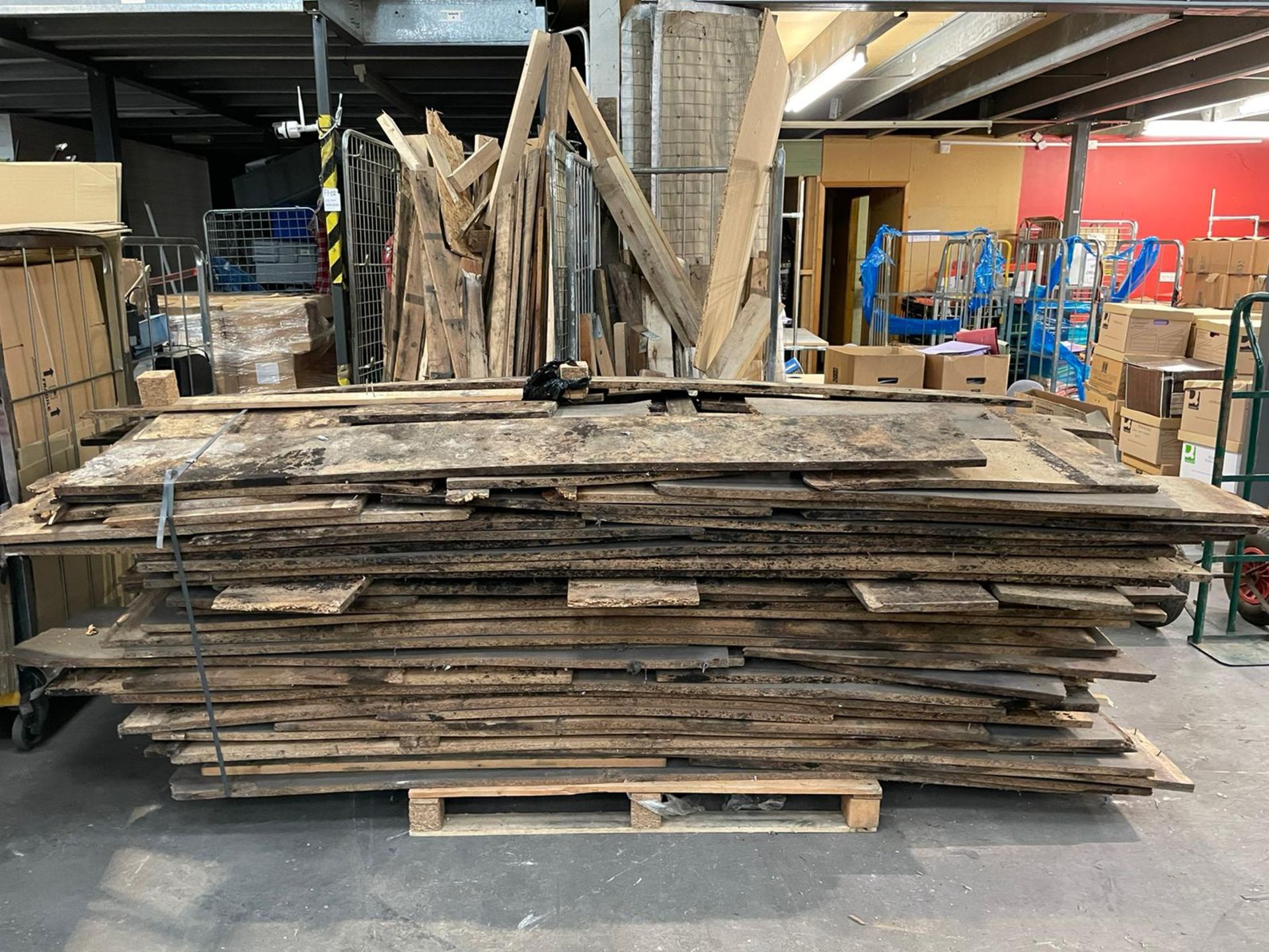 Large Quantity of Scrap/Spare Wood Stock as per pictures