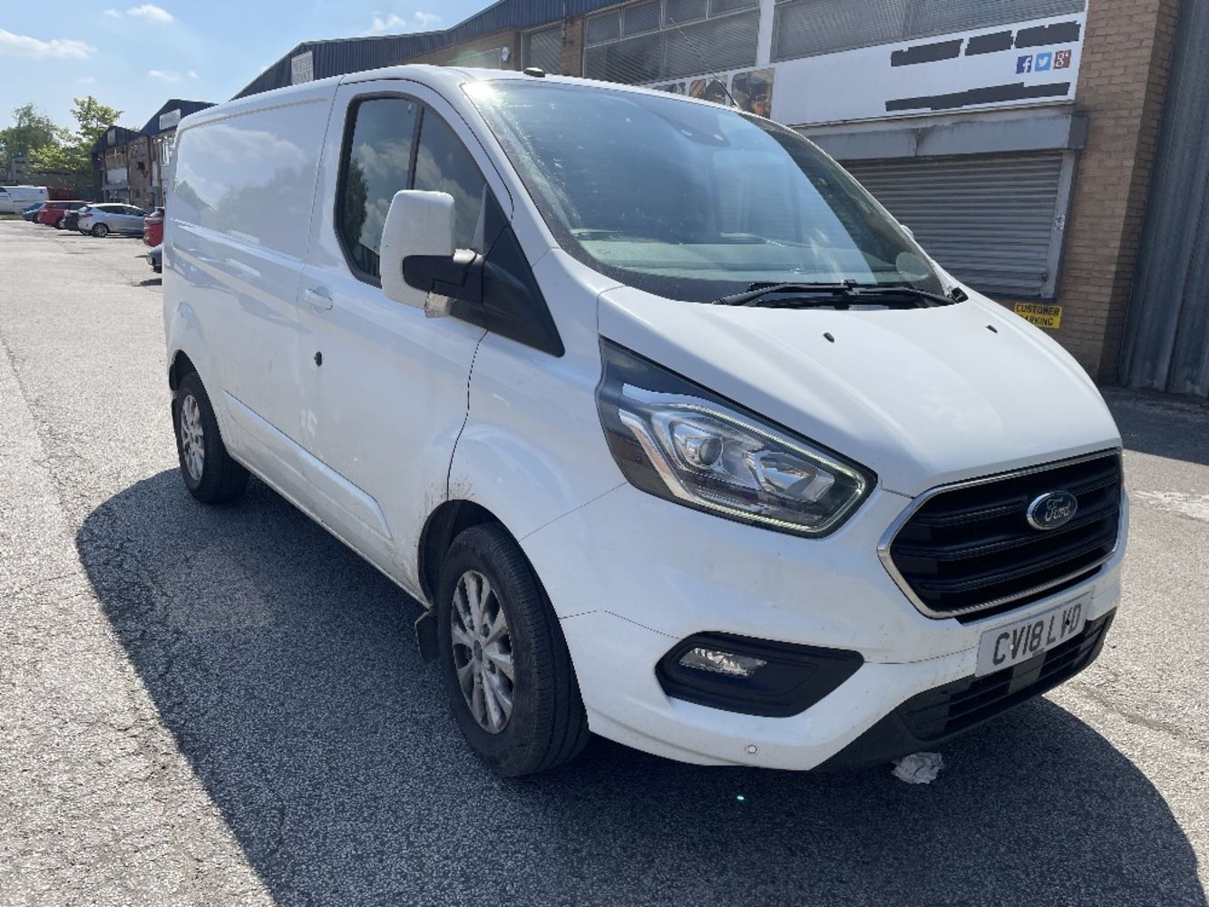 Motor Vehicle Sale | 2 x Ford Transit Custom Panel Vans - 14 & 18 Plate | Ford Transit 350 LWB Panel Van - 05 Plate | ENDS 11th JUNE