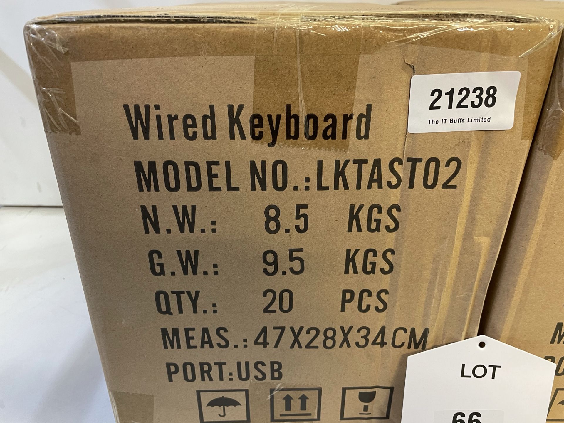 40 x Link LKTAST02 Italian USB Wired Keyboards - Image 5 of 5