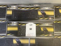 8 x Builder USB 'FRENCH' Keyboards & Mice