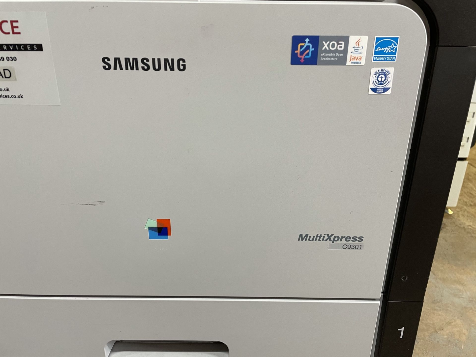 Samsung MultiXpress C9301 A3 Colour Multi-functional Laser Printer/Scanner/Copier - Image 4 of 7