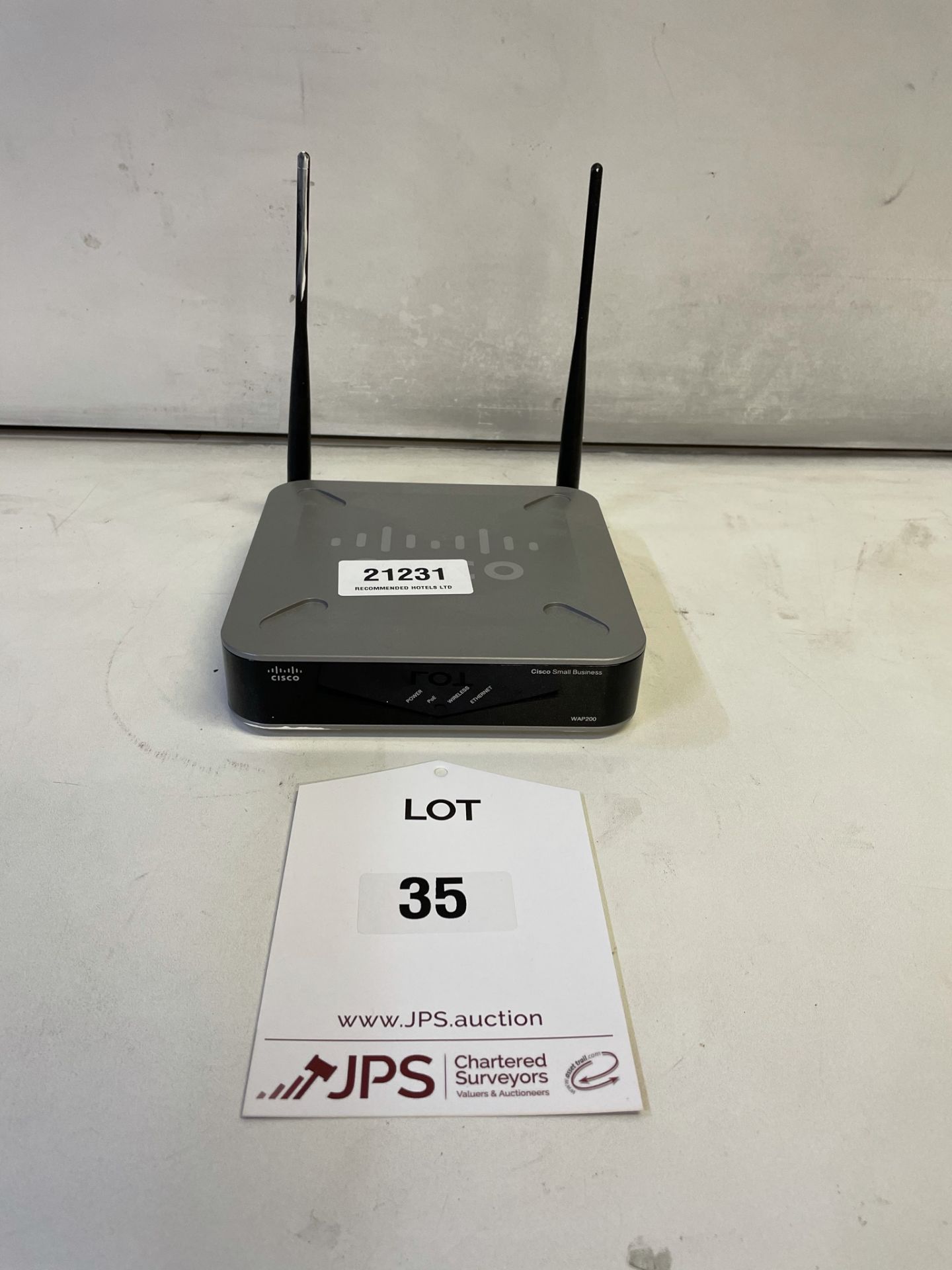 Cisco WAP200 Small Business Wireless Access Point/Rangebooster