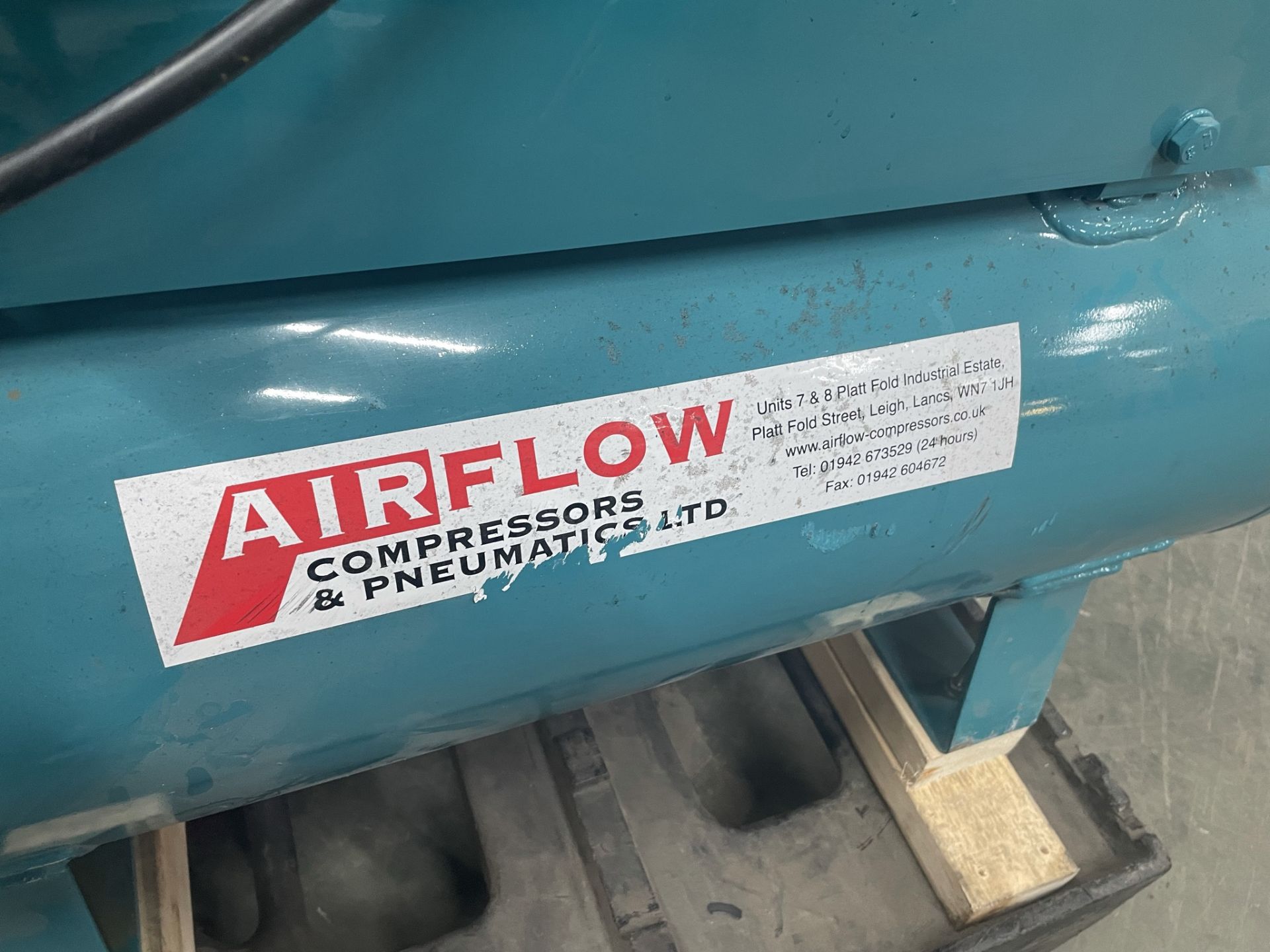 AirFlow 100L Industrial Air Compressor | 12 BAR - Image 4 of 5