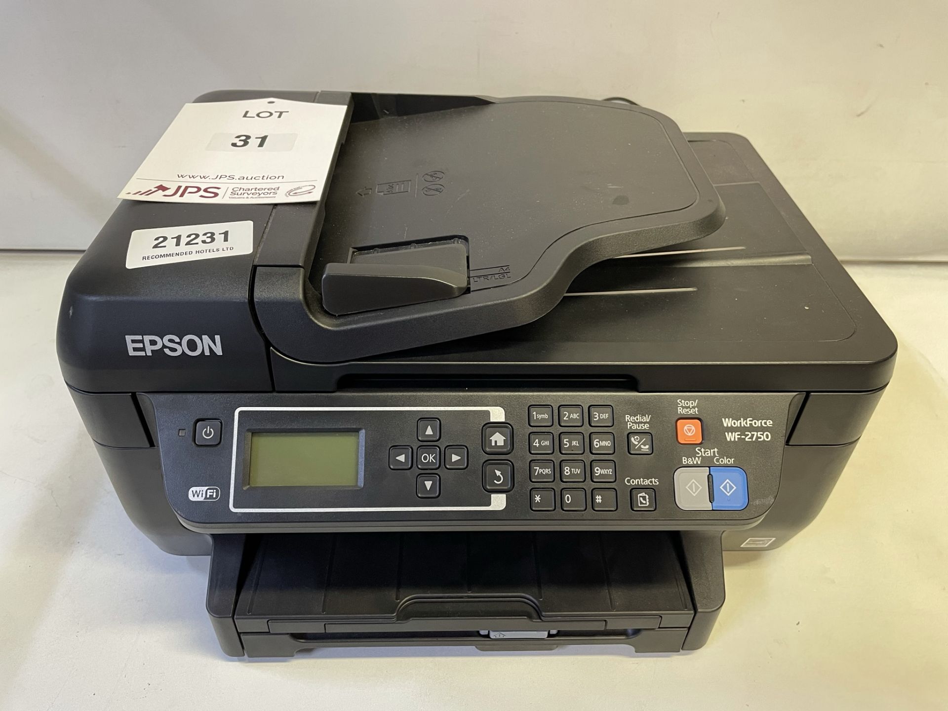 Epson WF-2750 All-in-One Multi-functional Printer/Copier