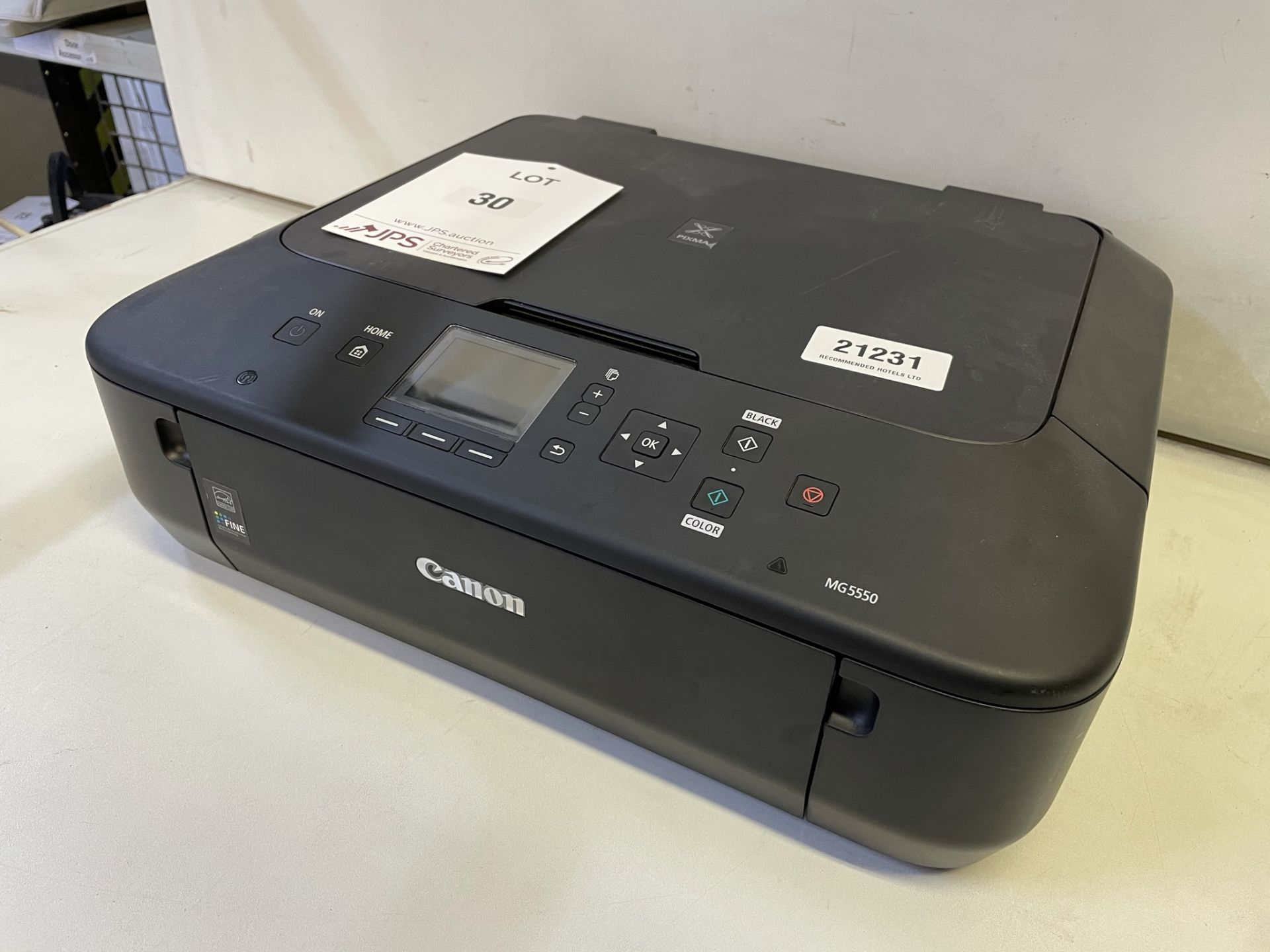 Canon Pixma MG5550 Multi-functional Inkjet Photo Printer/Copier - Image 2 of 5