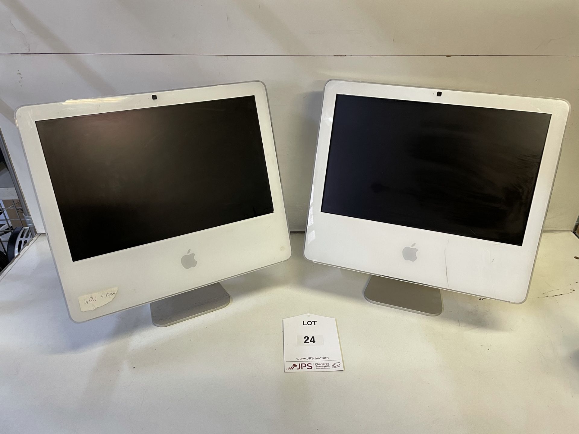 2 x Various Apple A1208/A1195 iMac All-in-One Computers