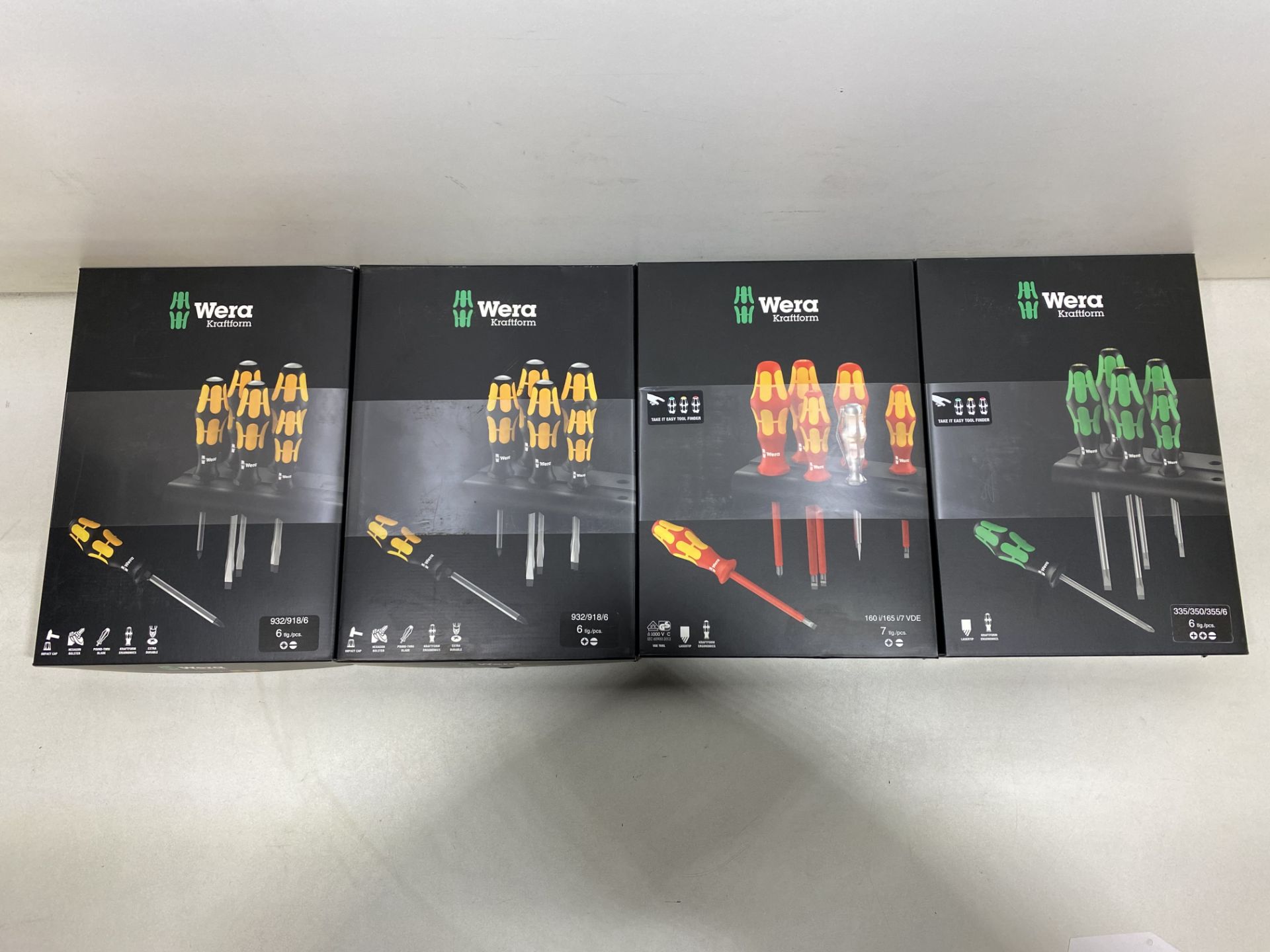 4 x Various Wera Screwdriver Sets | RRP £109.45