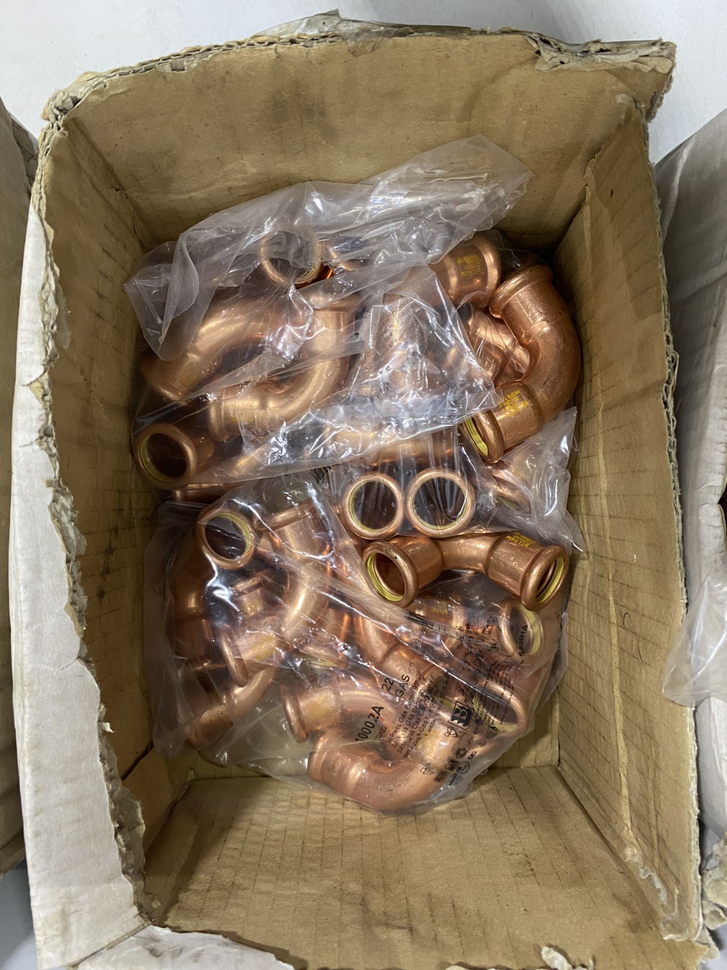6 x Boxes Of Various Sanha Copper Pipe Fittings - Image 7 of 8