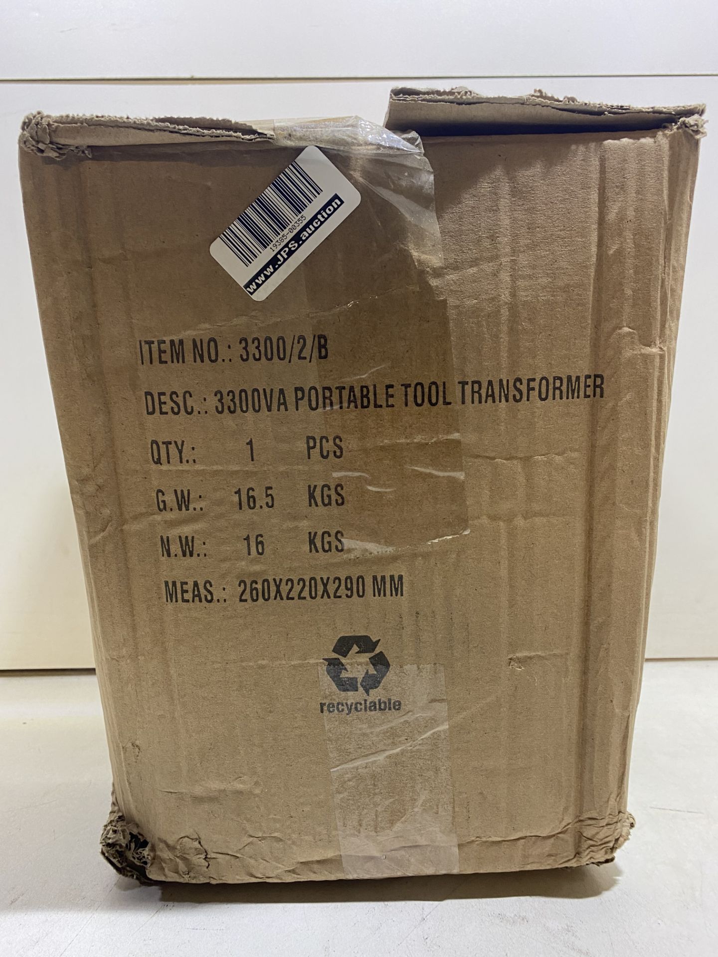 Briticent Site Electrics 3300VA Portable Tool Transformer | RRP £60 - Image 2 of 2