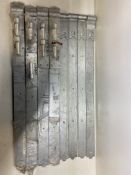 8 x Various Large Heavy Duty Stainless Steel Hinges As Seen In Pictures