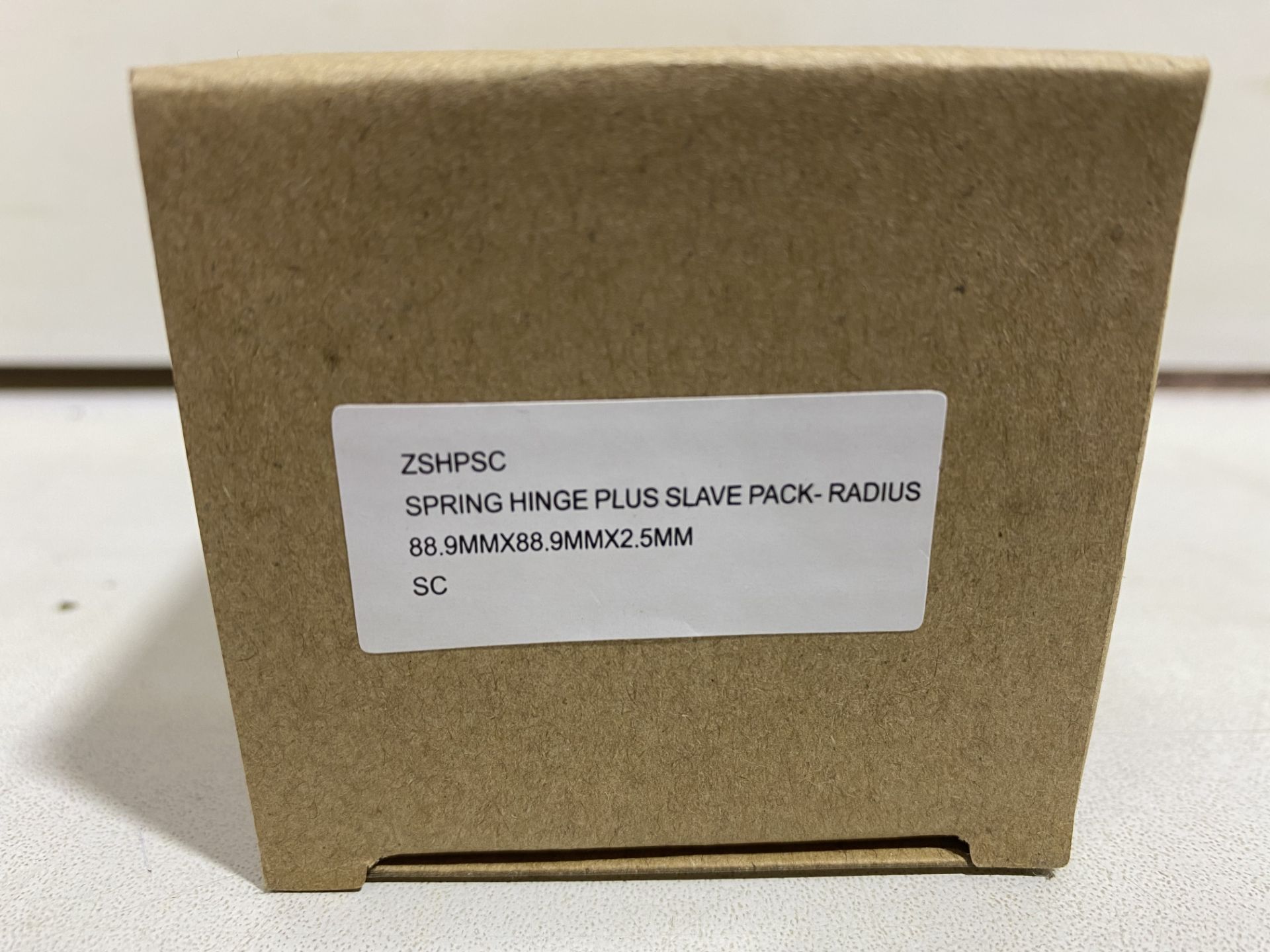 20 x Zoo Hardware - ZSHPSC Spring Hinge Plus Slave Packs - Image 4 of 4