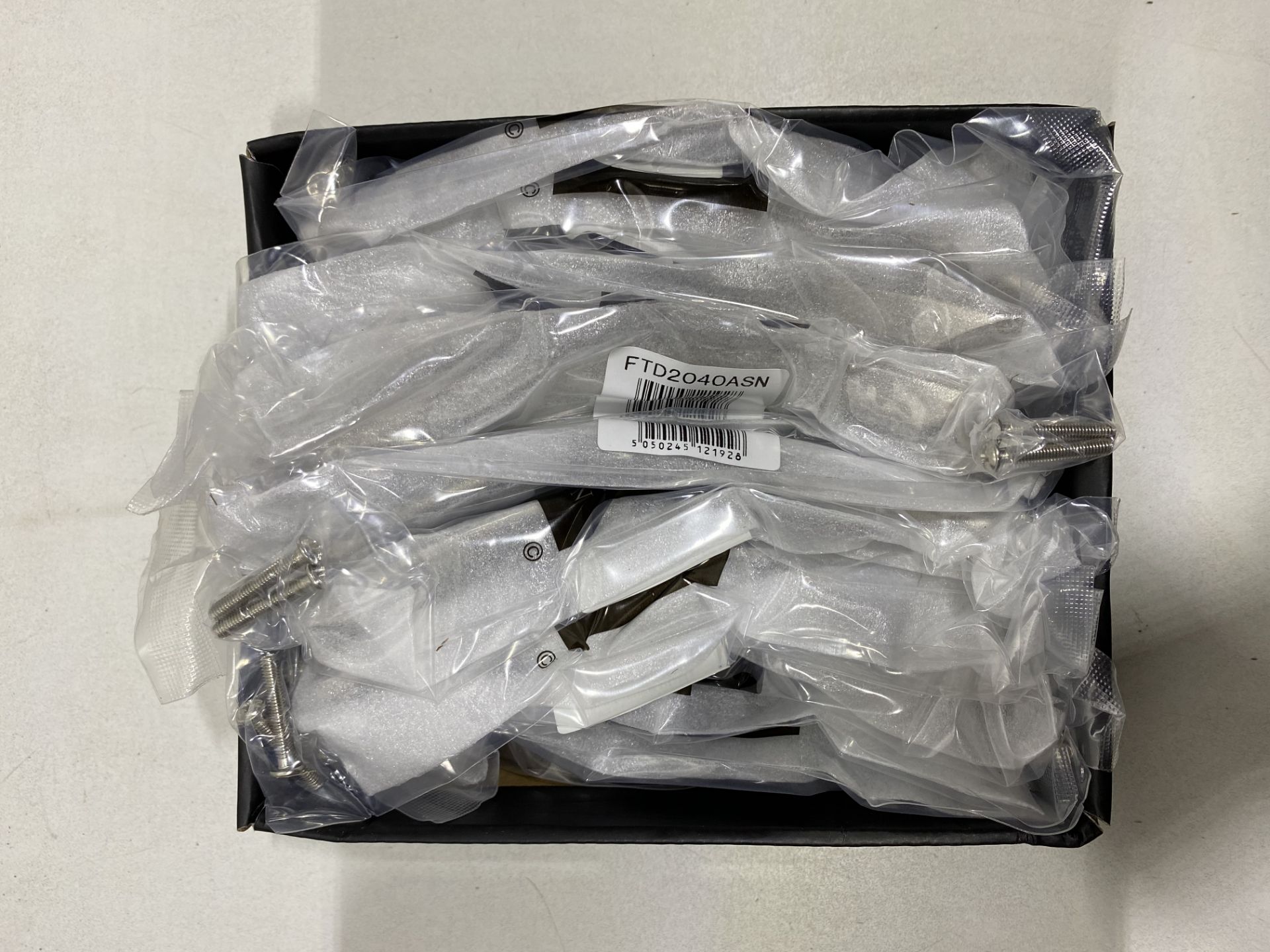 10 x Boxes Of FTD2040ASN Concave Bow Handles - Satin Nickel ( 25 Pcs Per Box ) - Image 3 of 3