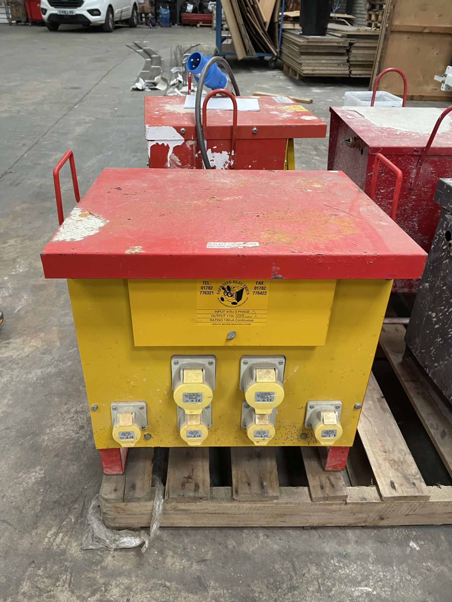 Safesite Electrics 110/415v Portable Site Transformer Unit - Image 2 of 3