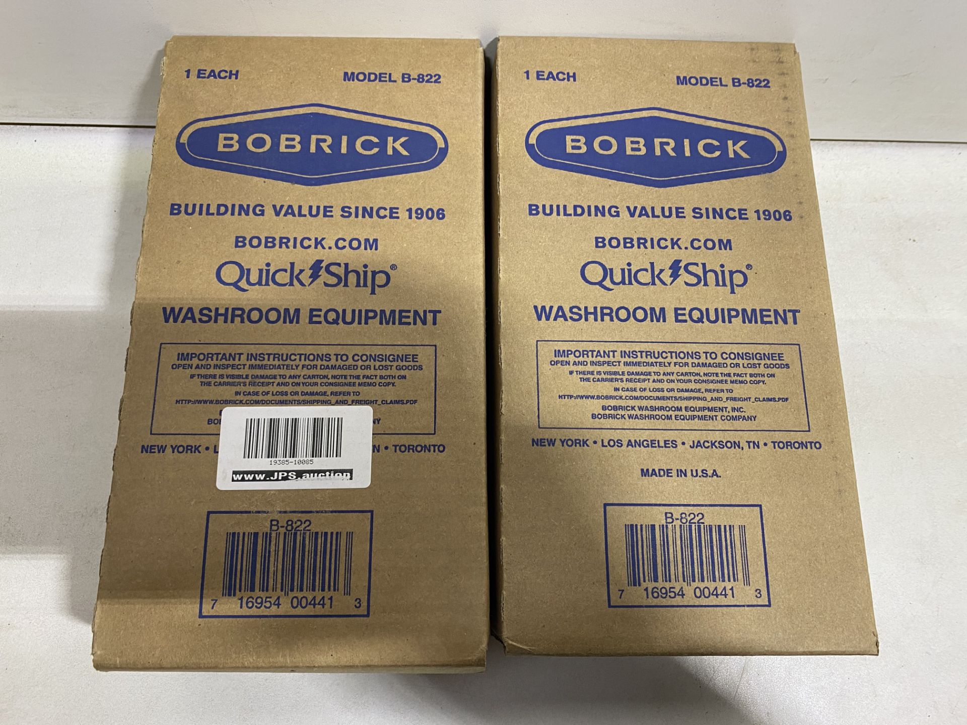 2 x Bobrick B-822 Soap Dispensers | RRP £70.80