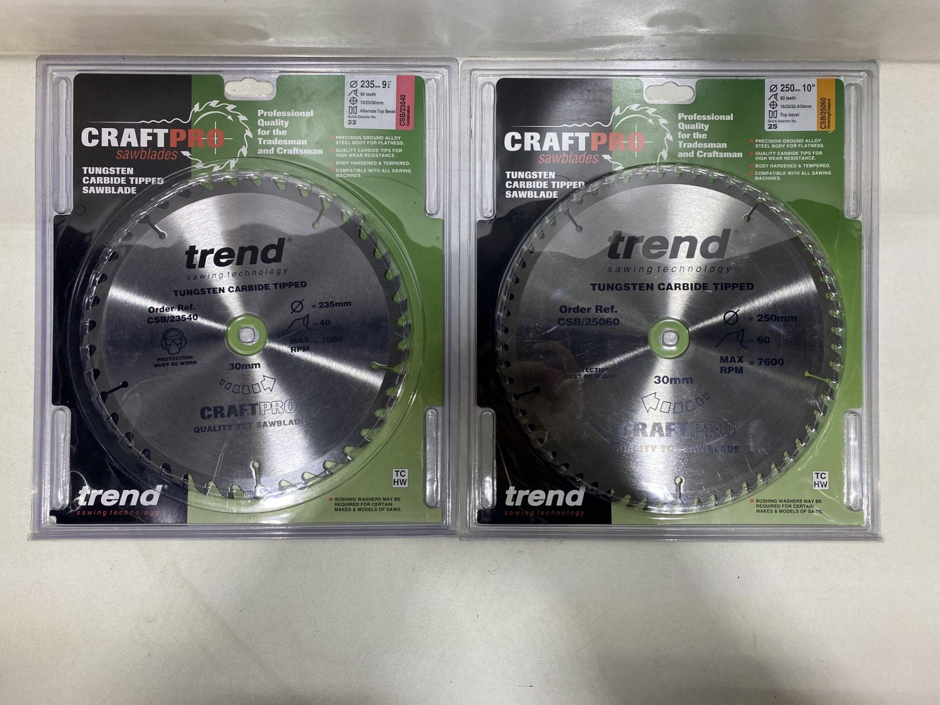 8 x Various Trend Craft Pro Saw Blades | Total RRP £221 - Image 13 of 17