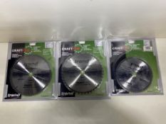 8 x Various Trend Craft Pro Saw Blades | Total RRP £221