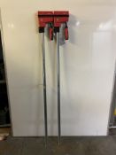 2 X Bessey KRE125-2K 1250mm K Body REVO KR 1250/95 Clamp | RRP £161.98