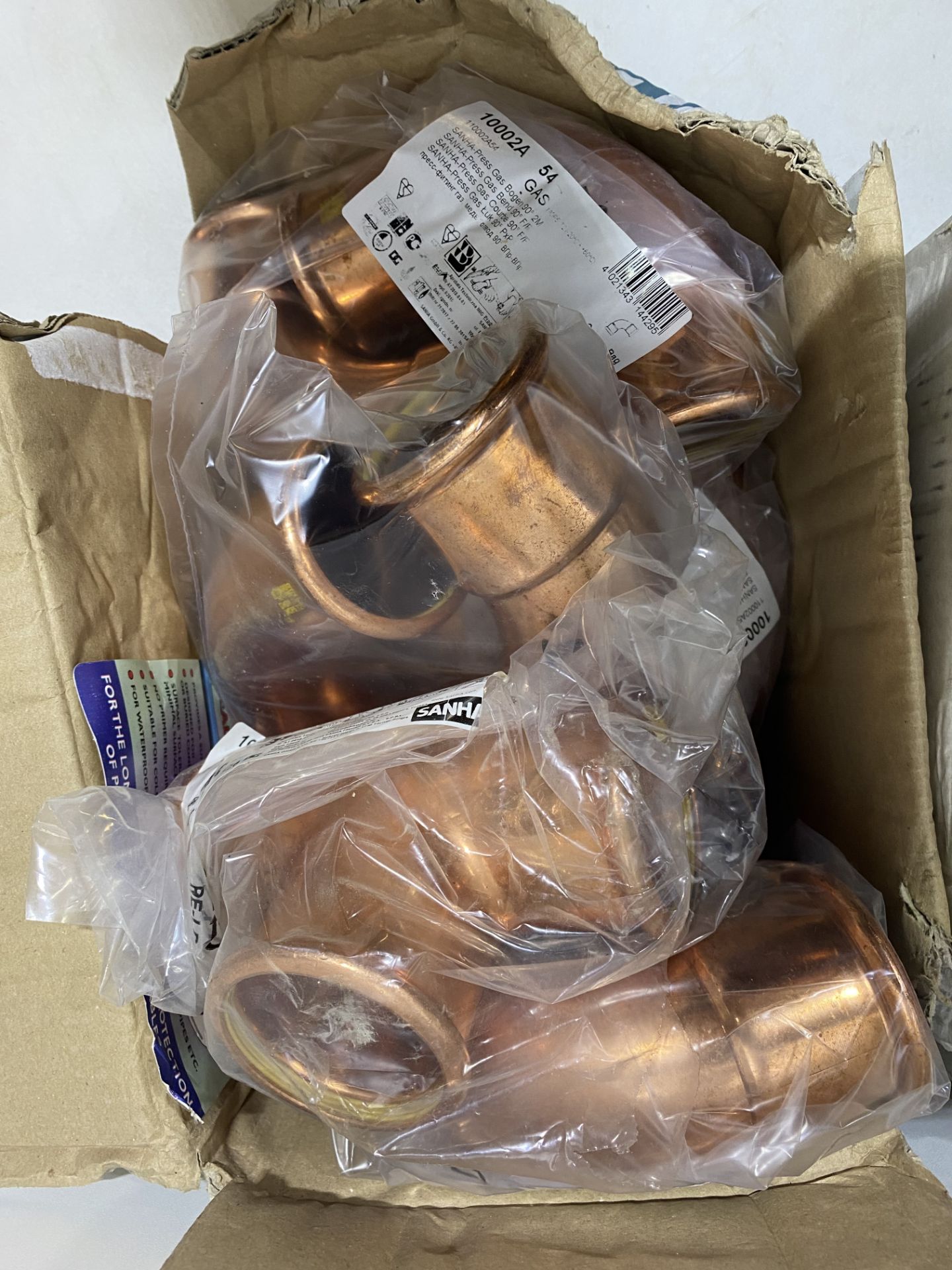 6 x Boxes Of Various Sanha Copper Pipe Fittings - Image 8 of 8