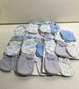 16 x Pks of 4 Baby Mittens