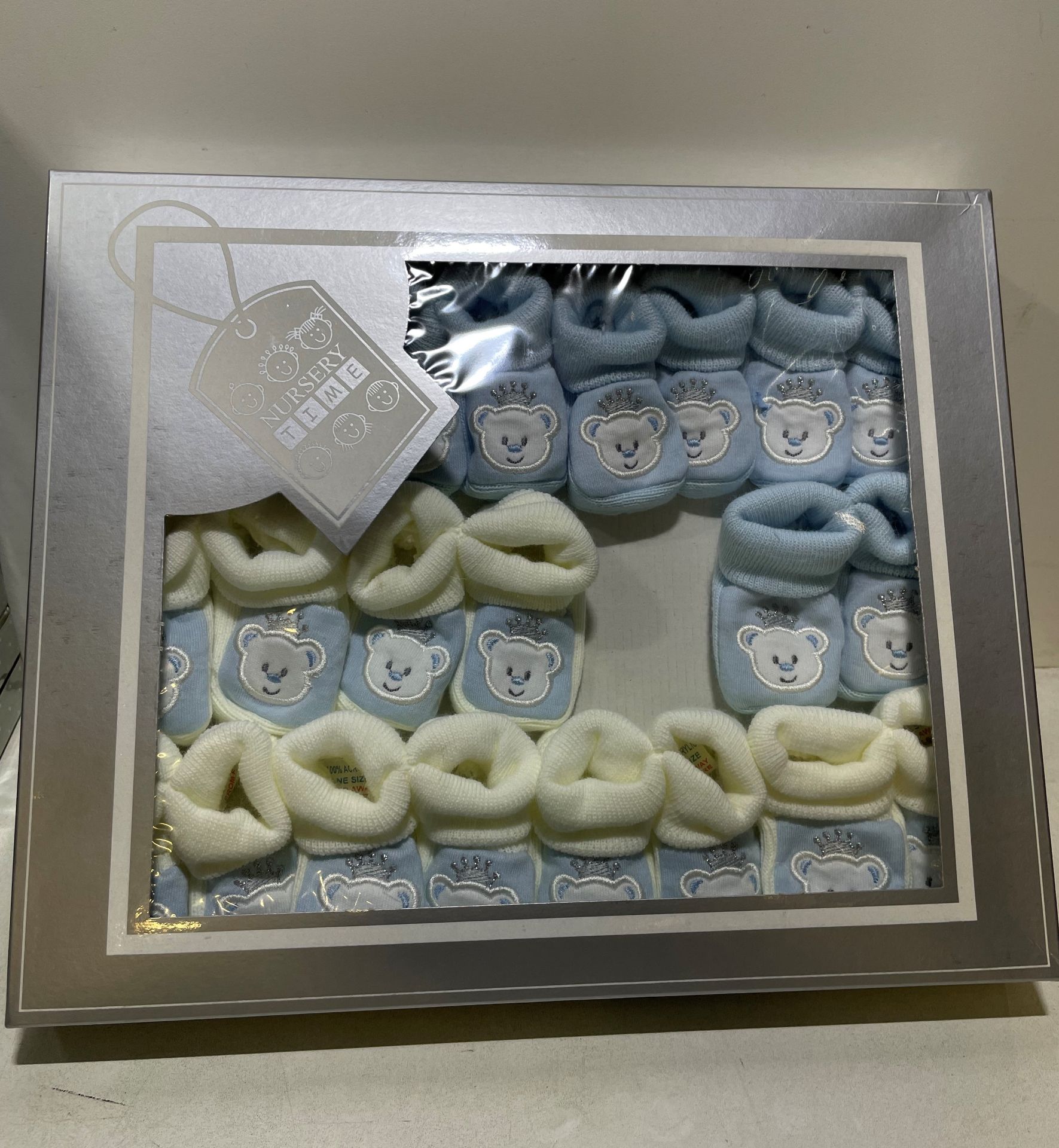 Box of Nursery Time Booties | 11 Pairs