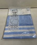 1 x 3Pk Snuggle Baby Muslin Squares | Blue