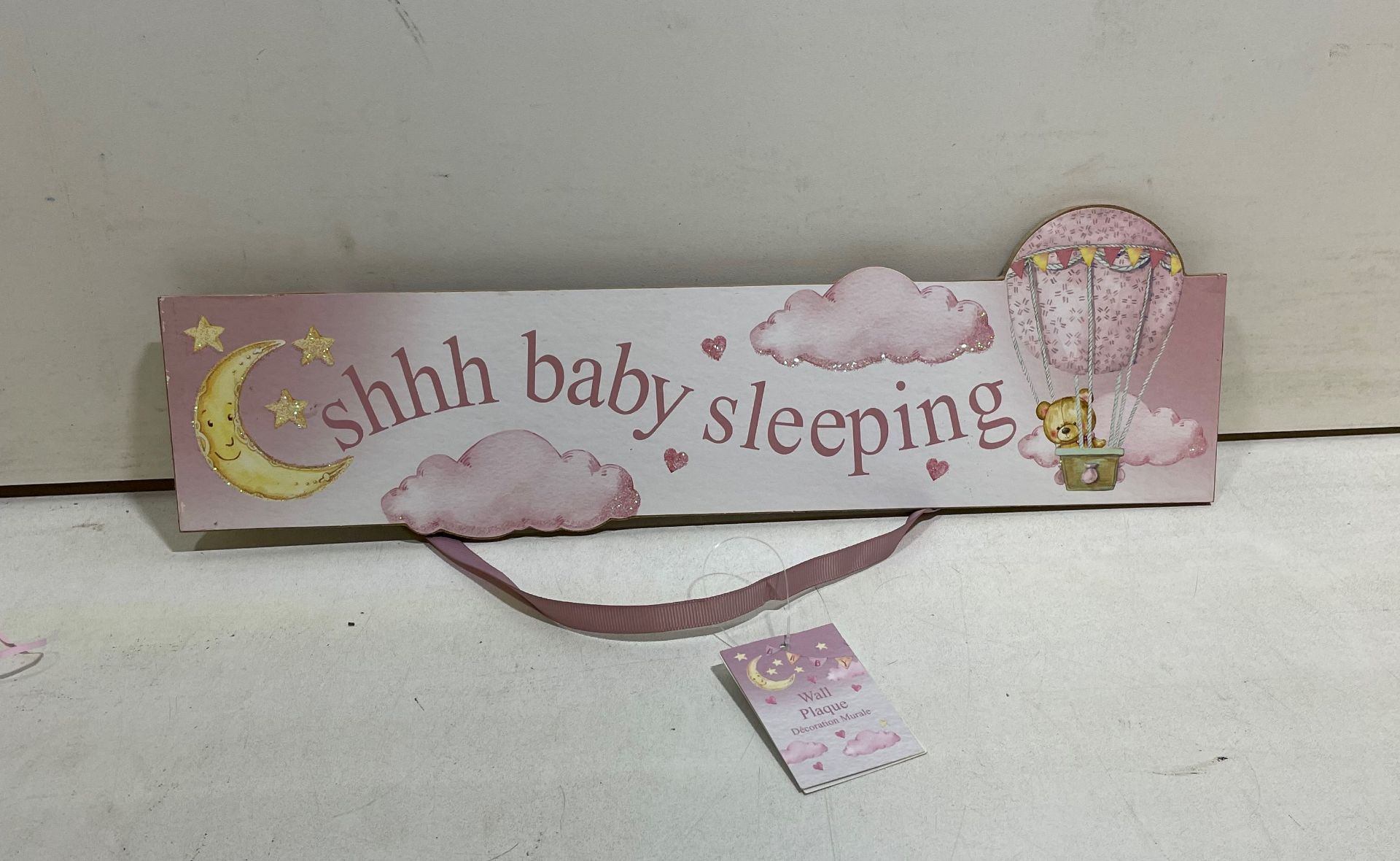 11 x Handing Door Sign | 'Shhh Baby Sleeping' - Image 2 of 2